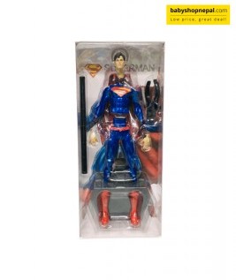 Superman Figuration with Plastic Packaging 