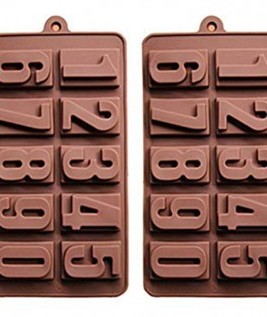 Chocolate Moulds Number Ice Cube Tray 1