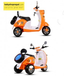 Classic Vespa Scooter Kids Ride On-2