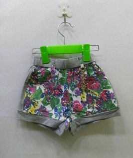 Comfy Floral Shorts For Girls 2