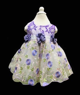 Baby Floral Gown 3