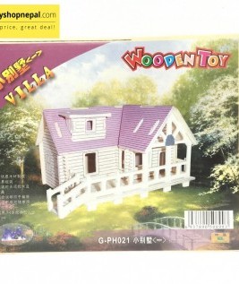 3D Wooden Villa Jigsaw Puzzle Toy 1