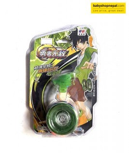Green Colored yoyo Set.